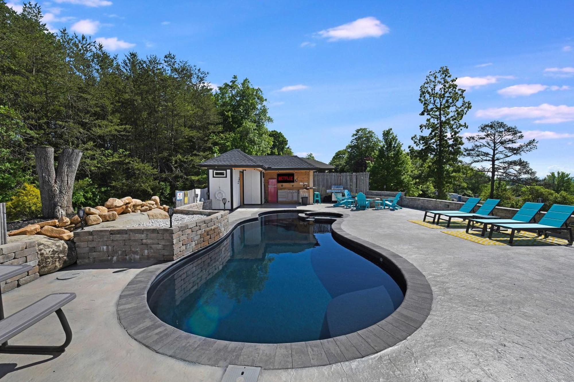 H2Oasis Incredible Pool Retreat With Mountains Views! Vila Sevierville Exterior foto