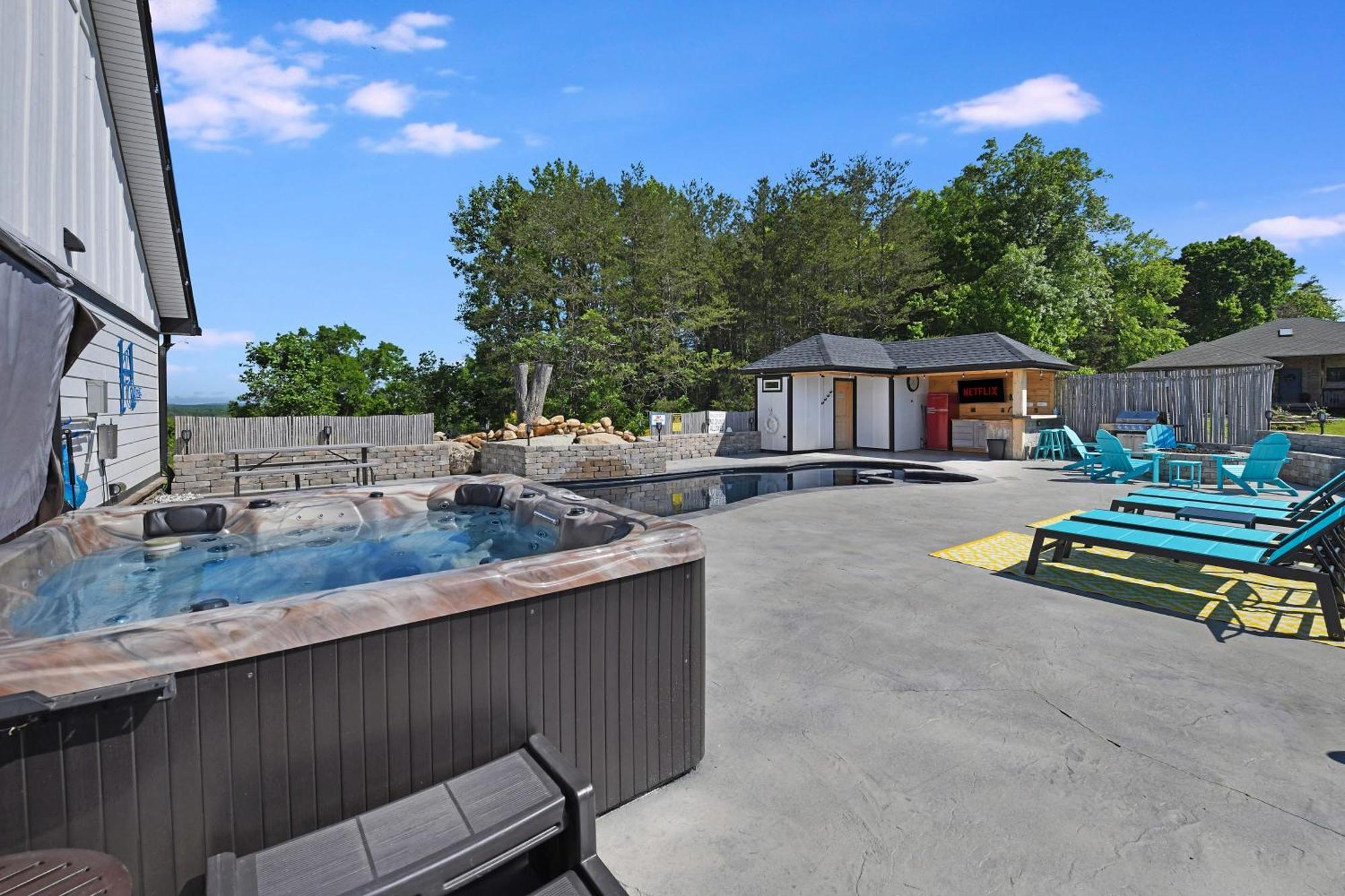 H2Oasis Incredible Pool Retreat With Mountains Views! Vila Sevierville Exterior foto