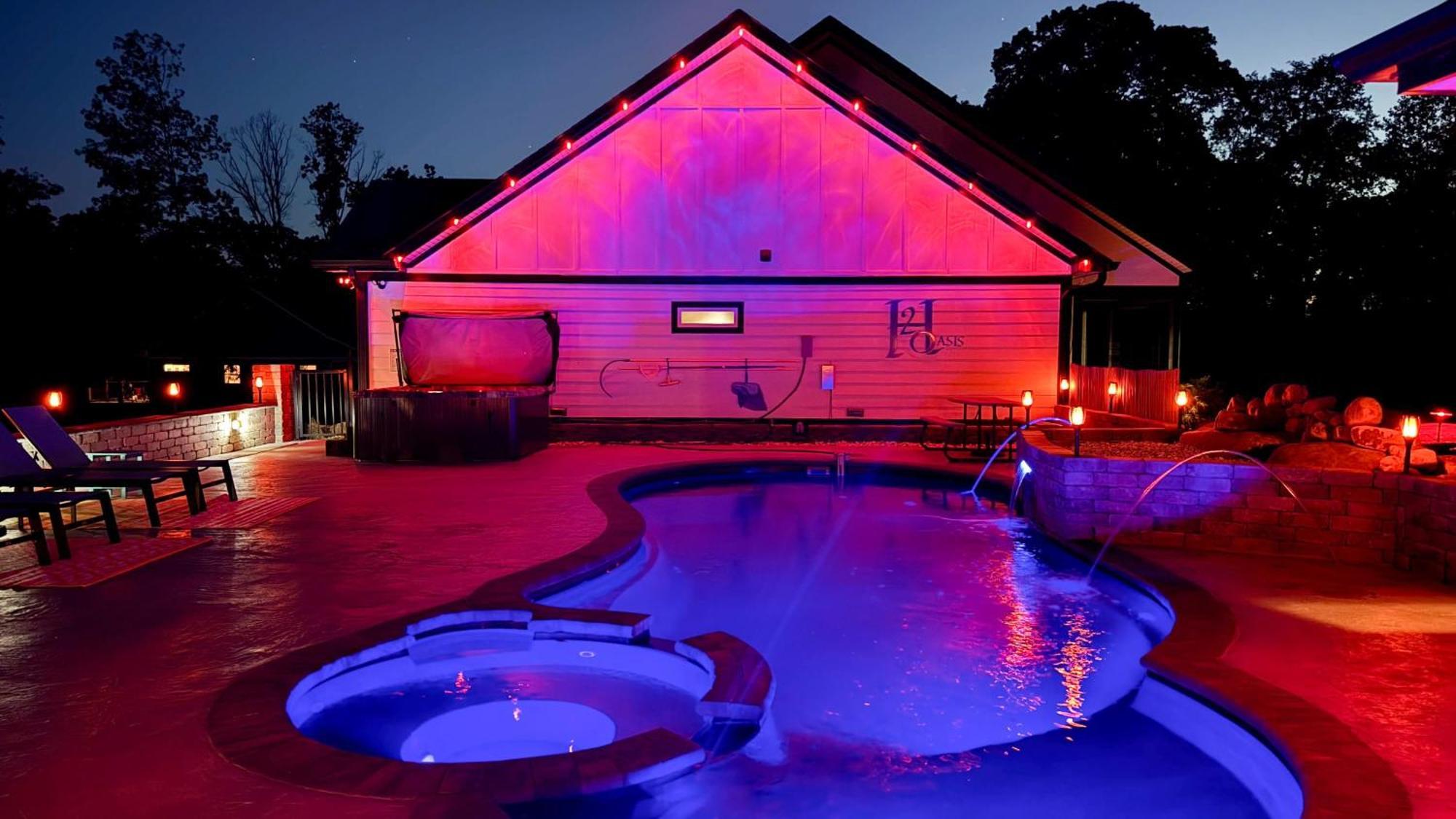 H2Oasis Incredible Pool Retreat With Mountains Views! Vila Sevierville Exterior foto